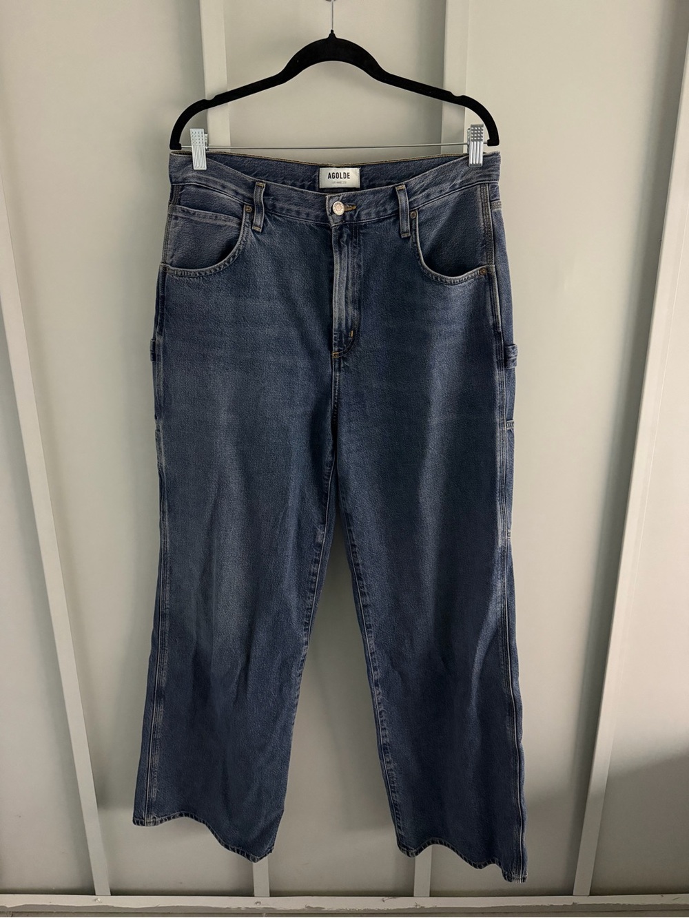 AGOLDE Magda Carpenter Jean Mid-Rise Loose Fit 29 - Picture 5 of 14